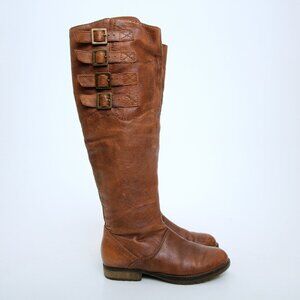 Steve Madden Miidori Leather Buckles‎ Tall Boots